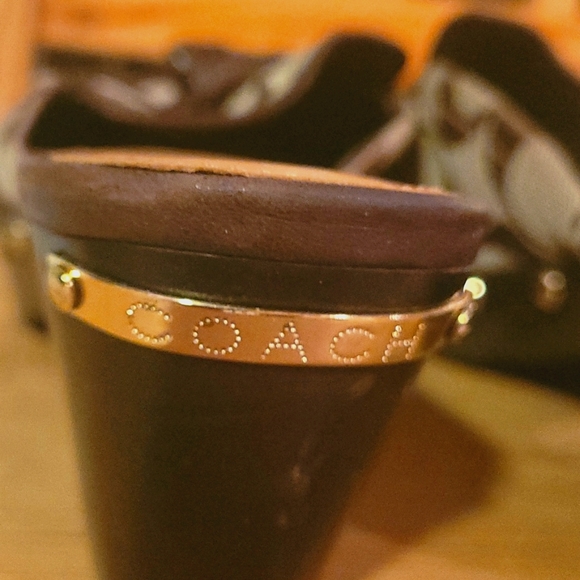 COACH Slip on SANDLES, New sz. 8 - Picture 2 of 8